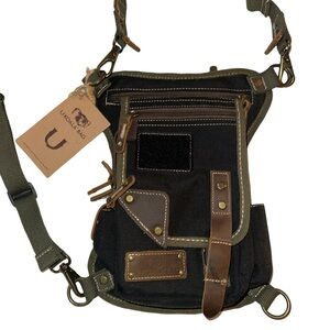 Ukoala Kodiak Bag Standard size Black/Brown/Olive